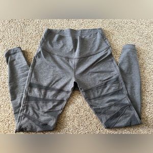 Lululemon Size 10 full length leggings two tone grey NeW!